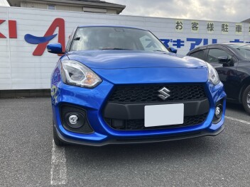 スイフトスポーツご納車おめでとうございます！
